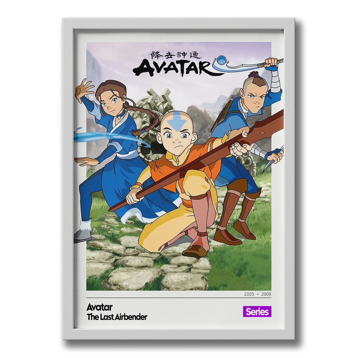 Quadro: Avatar - O Último Mestre do Ar v1