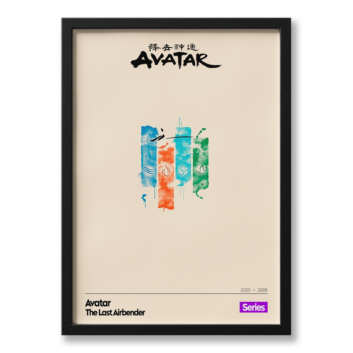 Quadro: Avatar - O Último Mestre do Ar v2