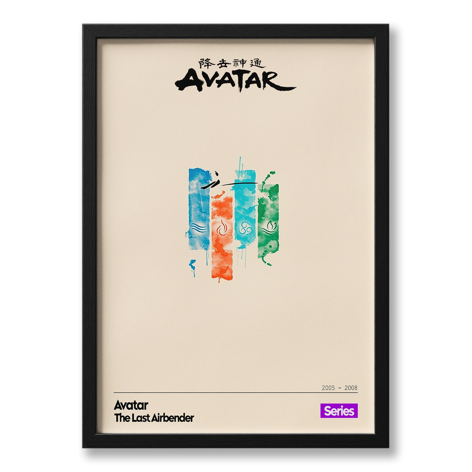 Quadro: Avatar - O Último Mestre do Ar v2