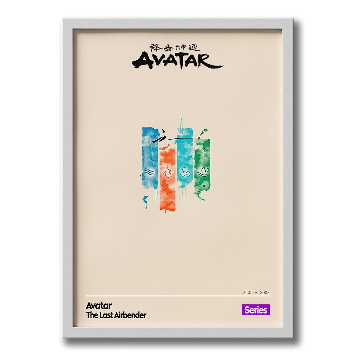Quadro: Avatar - O Último Mestre do Ar v2