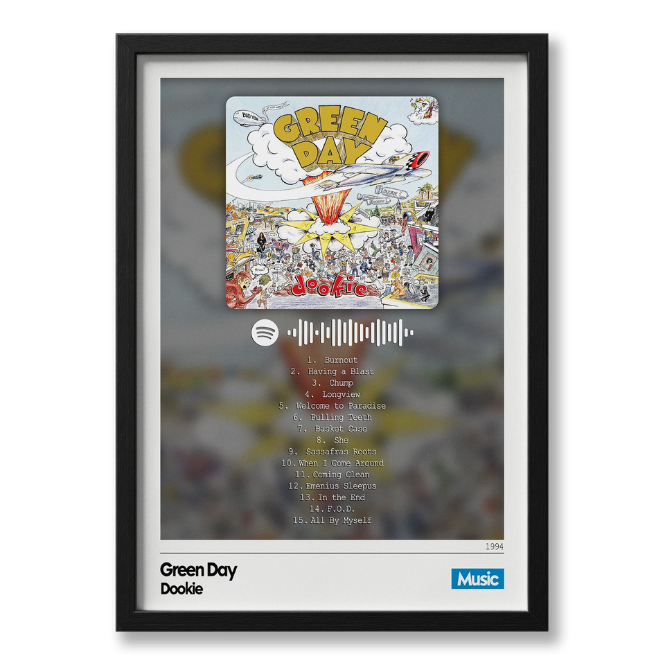 Quadro: Green Day - Dookie