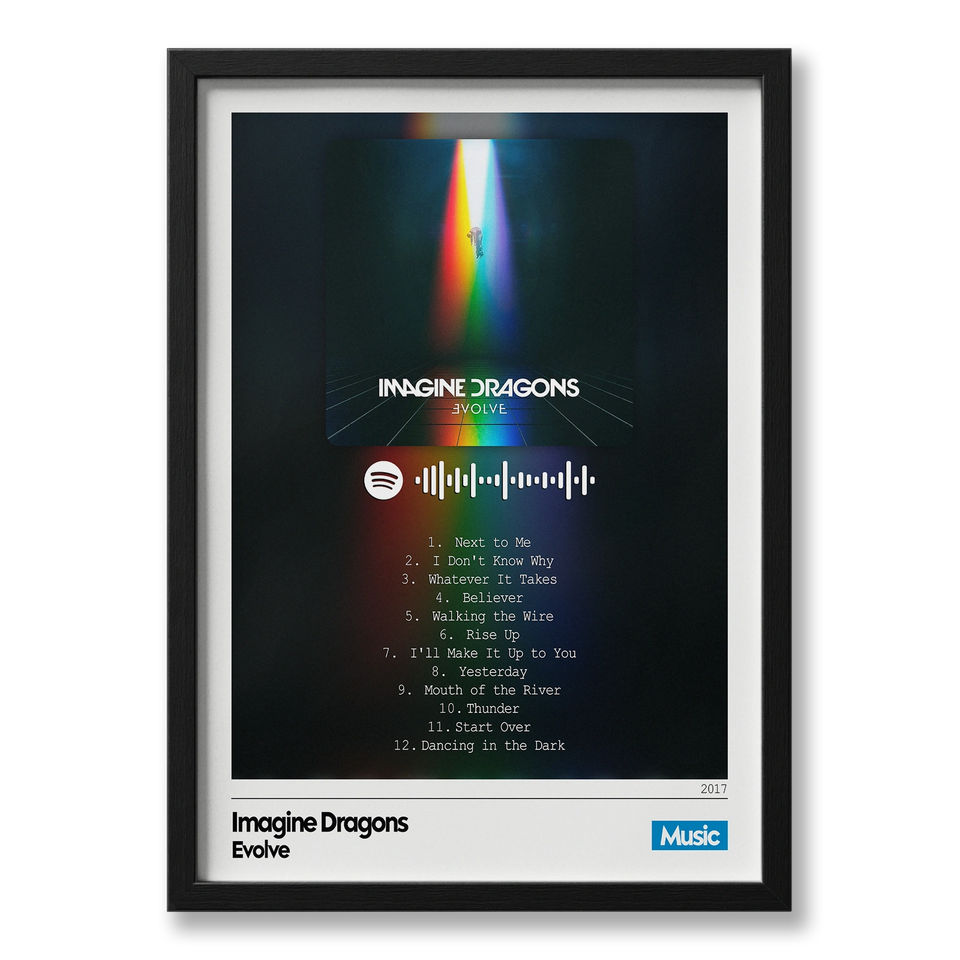 Quadro: Imagine Dragons - Evolve