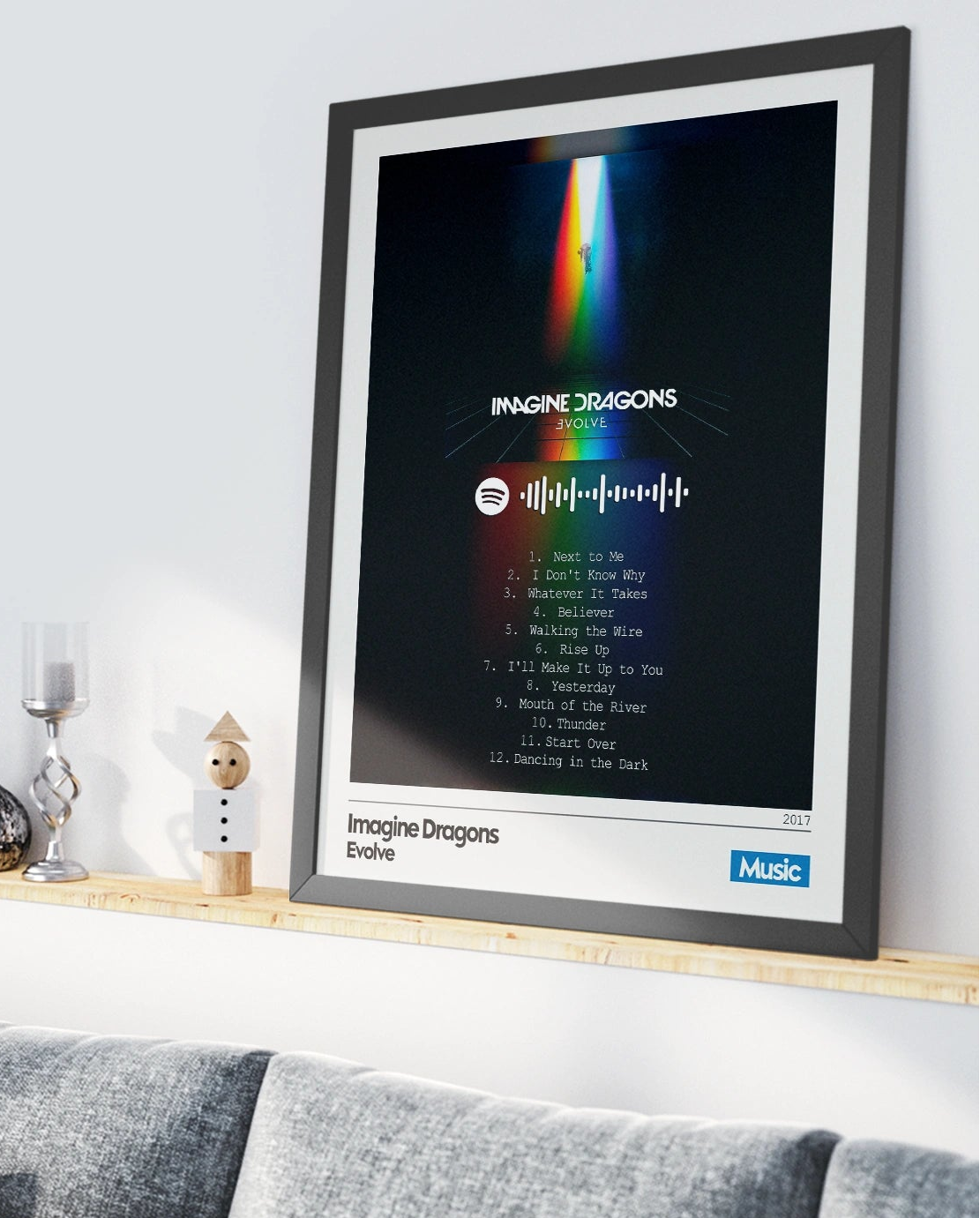 Quadro: Imagine Dragons - Evolve