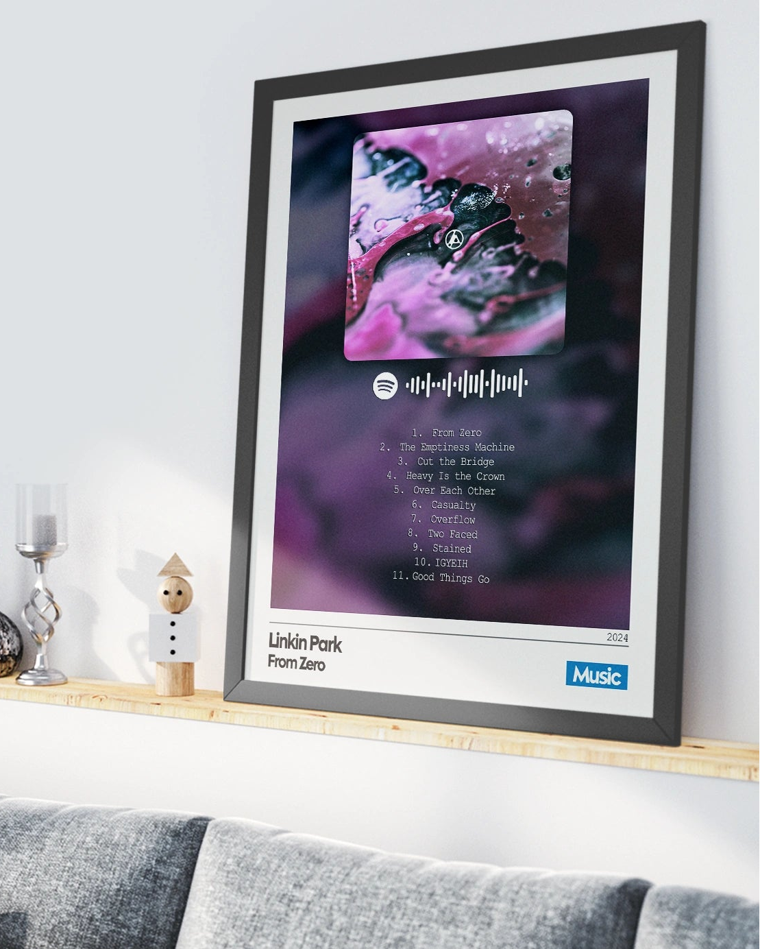 Quadro: Linkin Park - From Zero