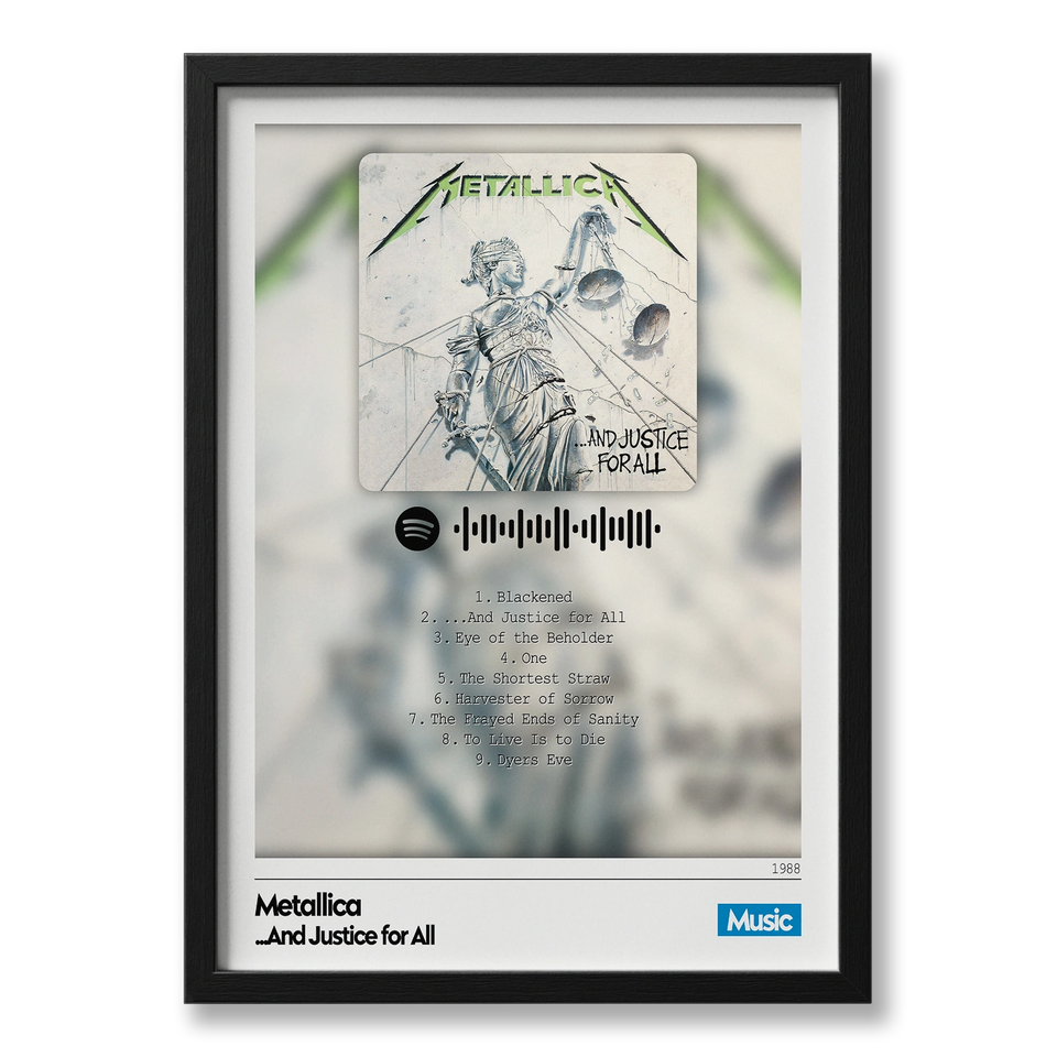 Quadro: Metallica - ...And Justice for All