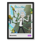 Quadro: Rick and Morty v1