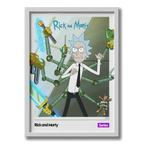 Quadro: Rick and Morty v1