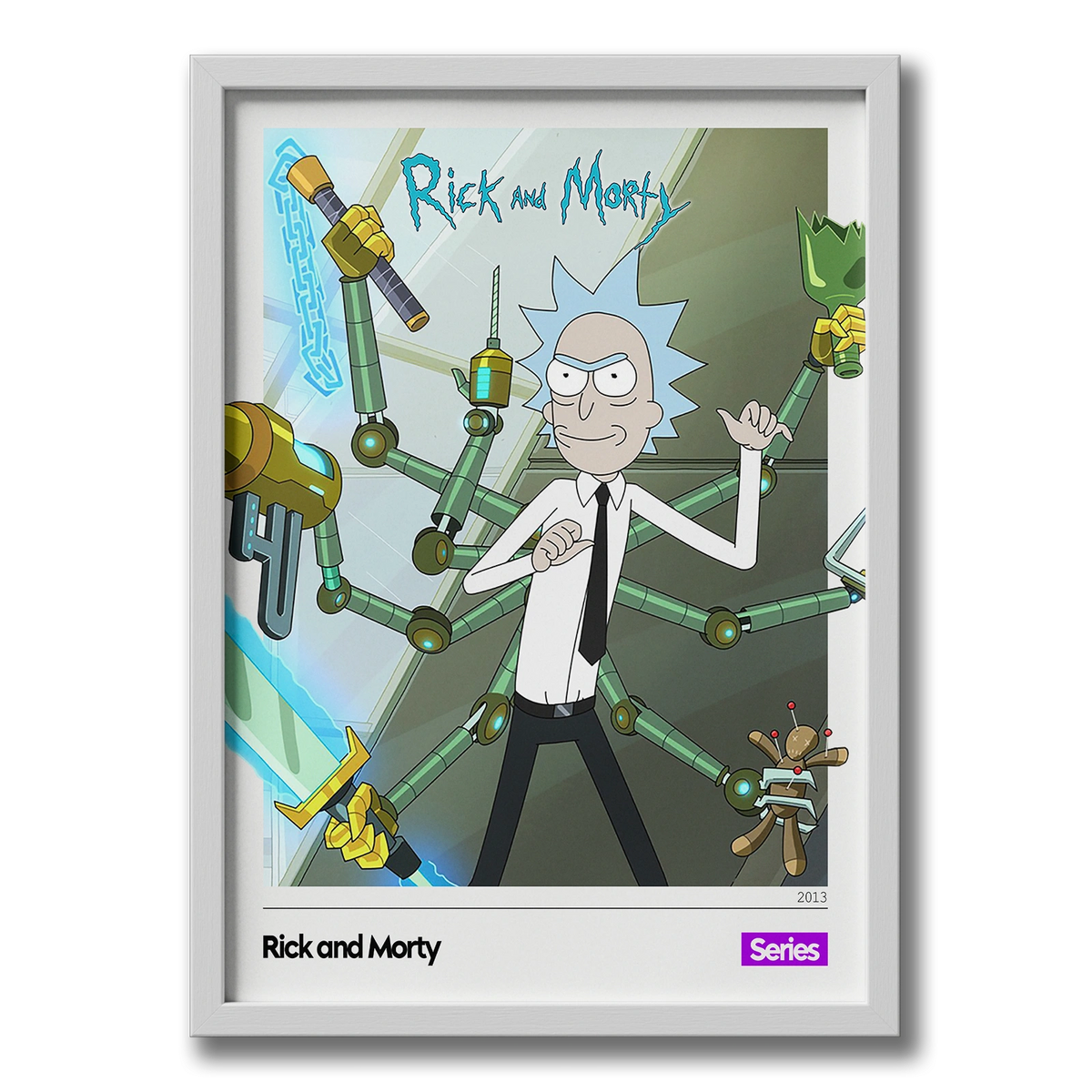Quadro: Rick and Morty v1