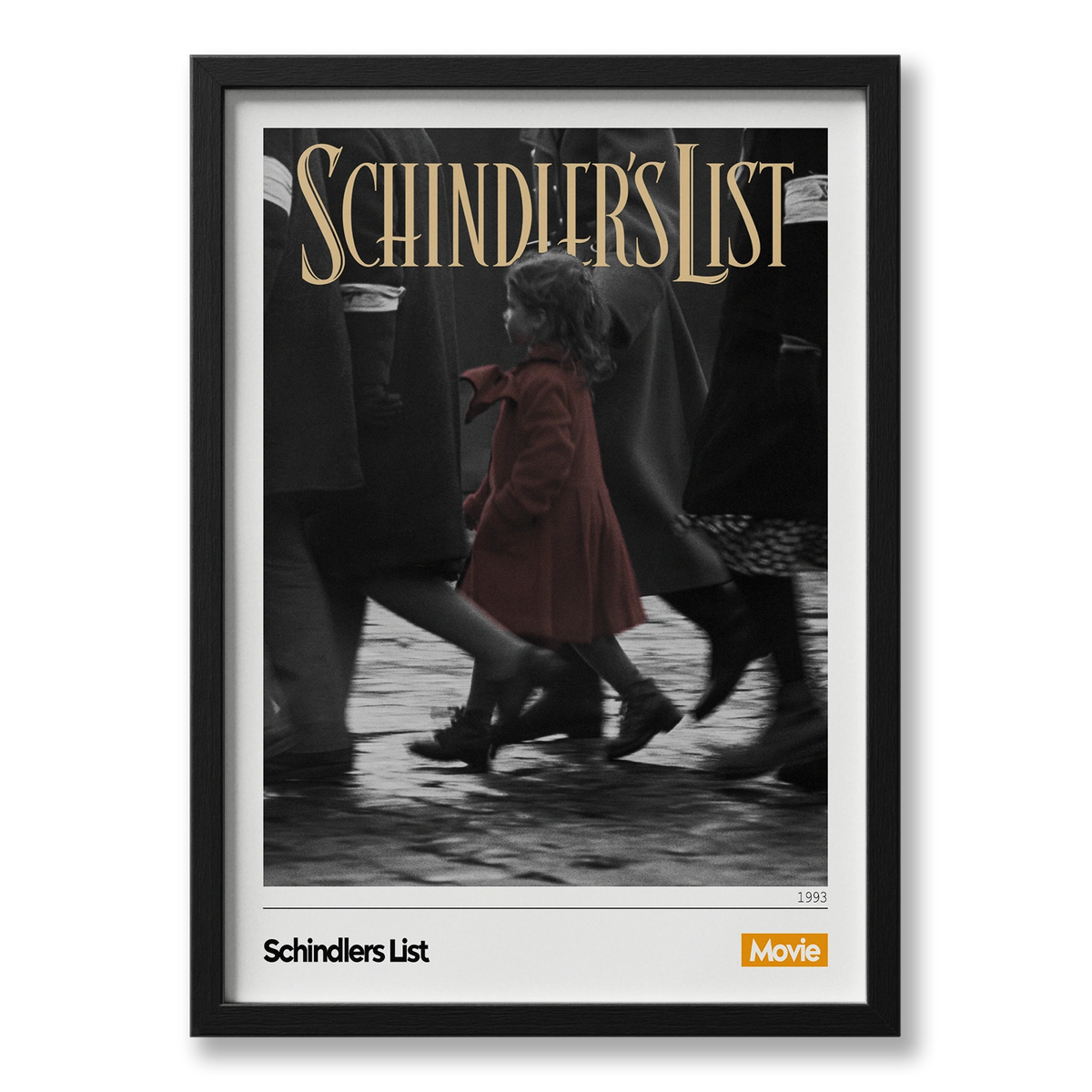 Quadro: A Lista De Schindler v1
