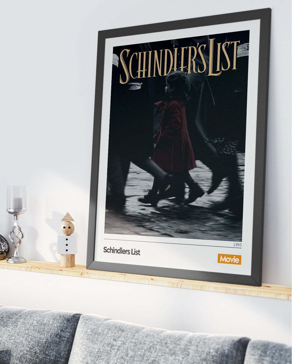 Quadro: A Lista De Schindler v1