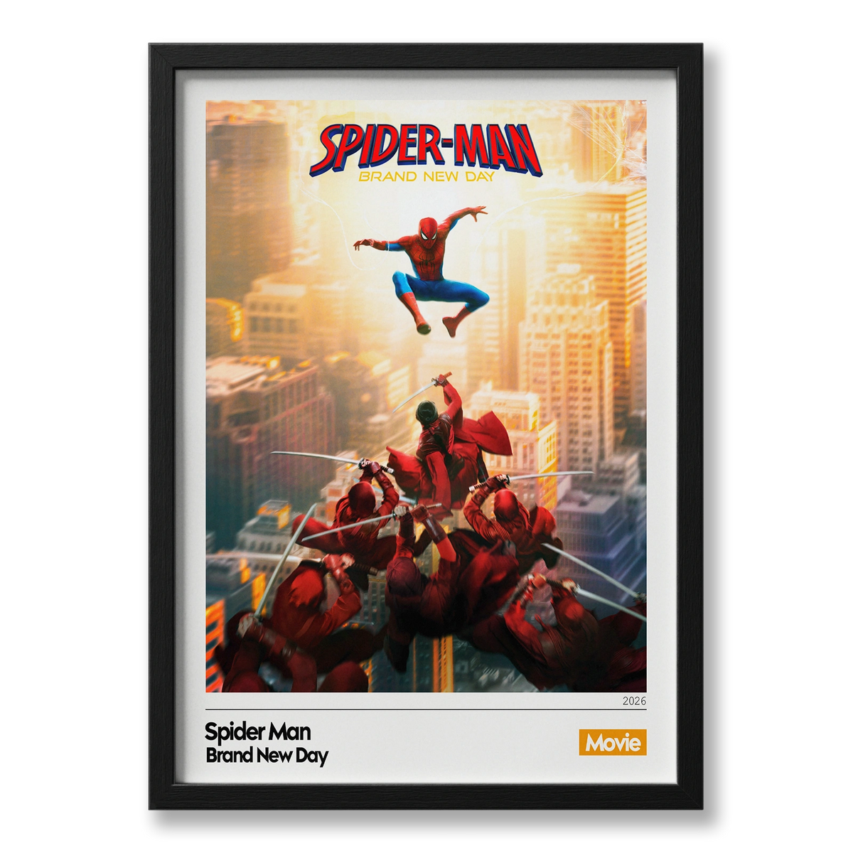 Quadro: Homem Aranha - Um Novo Dia v1