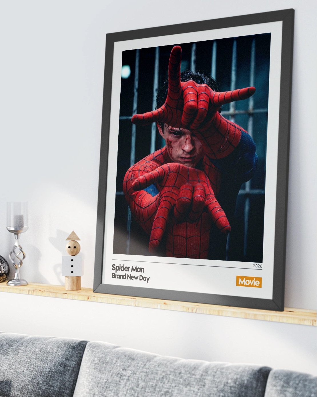 Quadro: Homem Aranha - Um Novo Dia v2