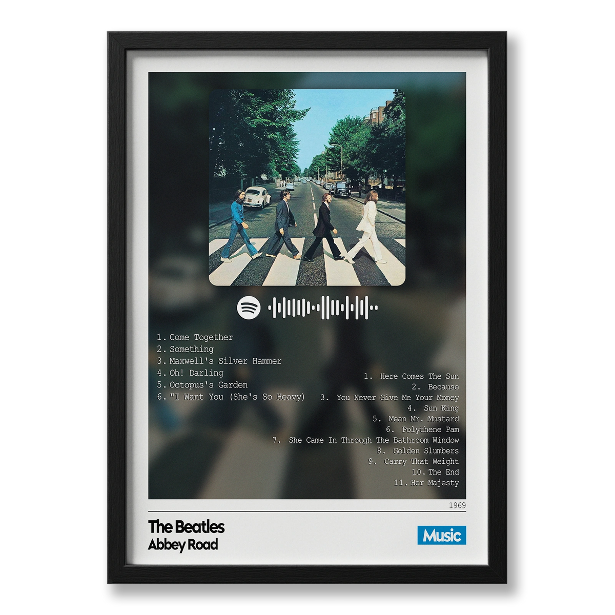 Quadro: The Beatles - Abbey Road