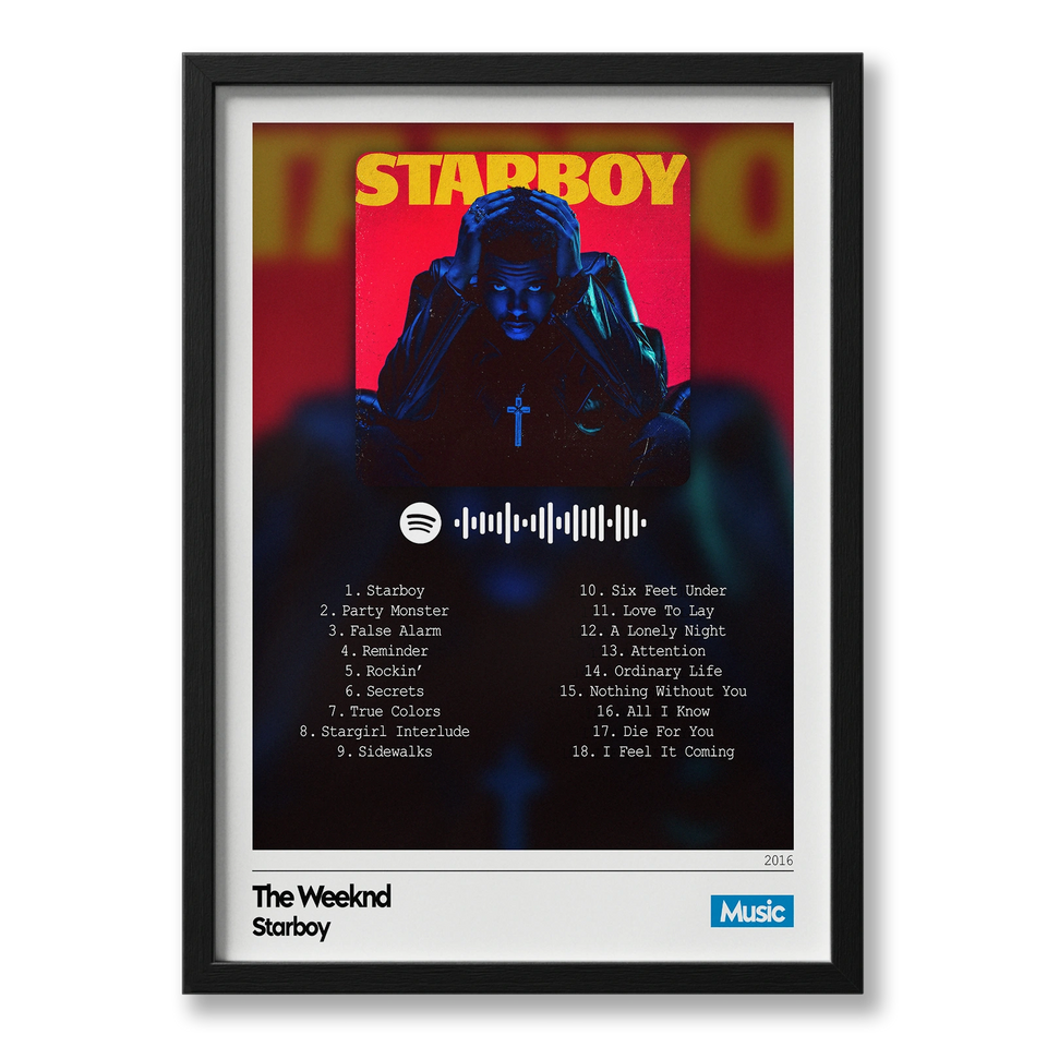 Quadro: The Weeknd - Starboy